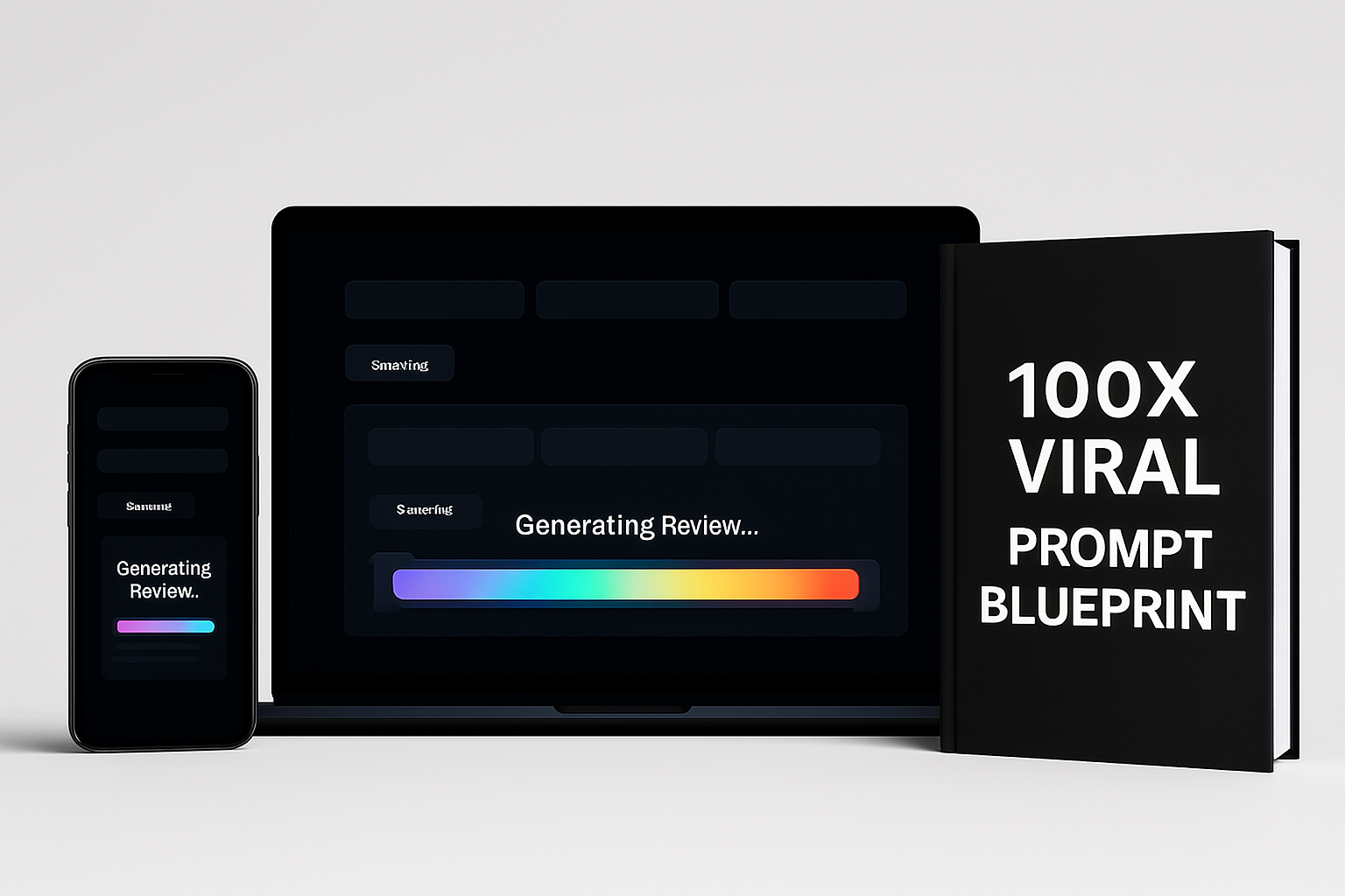 PROMPT GHOST - 3D Product Showcase